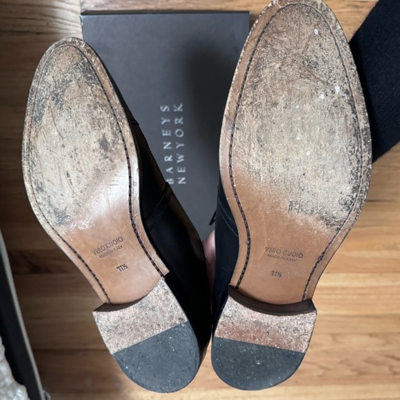 Barneys New York- VERO CUOIO MAN’s Black Shoes in Sz. 11.5 - Picture 3 of 8